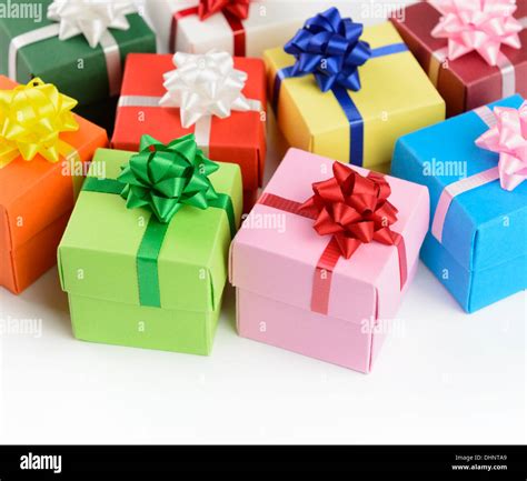 color gift boxes